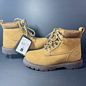 Size 8 Mens Diamondback 6” Nubuck Professional Work Boot Leather CN